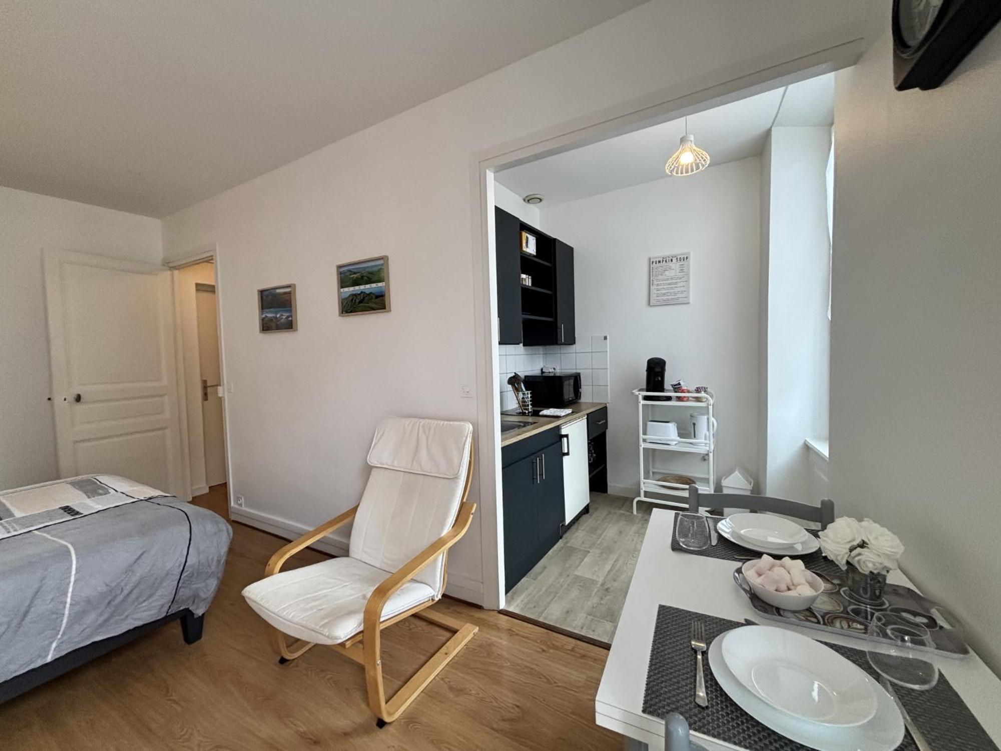 Le Sancy - Studio - 1 Lit - 2 Pers - Clim Шатель-Гийон Экстерьер фото